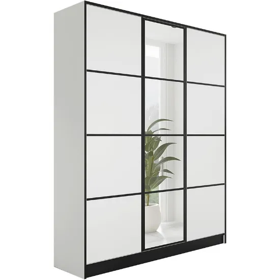 Obrazek Szafa Eden 3d 157 Biały 2