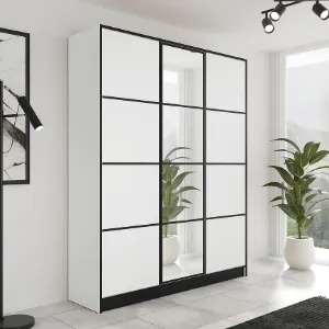 Obrazek Szafa Eden 3d 157 Biały 2