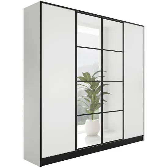 Obrazek Szafa Eden 4d 207 Biały 1