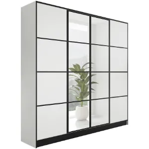 Obrazek Szafa Eden 4d 207 Biały 2