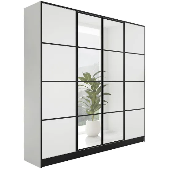 Obrazek Szafa Eden 4d 207 Biały 2