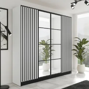 Obrazek Szafa Eden 4d 207 Biały 3