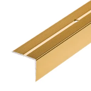Obrazek Listwa schodowa z ryflem LSSR 42X22 2,0m złoty
