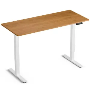 Obrazek Biurko Lv1718 Control Lite 140 Biały/Drewno