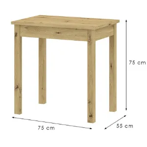 Obrazek Stół Sendi 75 Dąb Artisan