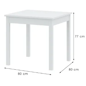 Obrazek Stół Sendi 80 Bip Biały