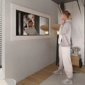 Obrazek Lustro Vemo Wiszące Poziom Kaszmir