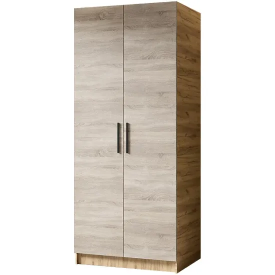 Obrazek Szafa Gold 2d Dąb Craft Złoty/Dąb Sonoma