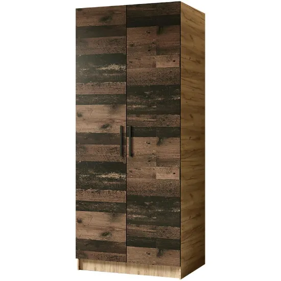 Obrazek Szafa Gold 2d Dąb Craft Złoty/Old Style