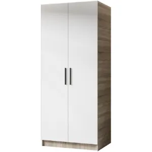 Obrazek Szafa Gold 2d Dąb Sonoma/Biały