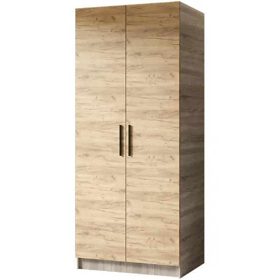 Obrazek Szafa Gold 2d Dąb Sonoma/Dąb Craft Złoty