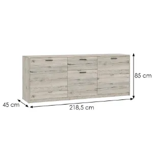 Obrazek Komoda Modo 3D1S mix credit