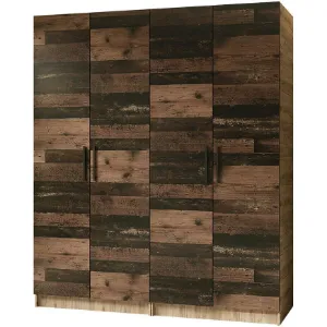 Obrazek Szafa X2 Gold 2d Dąb Craft Złoty/Old Style