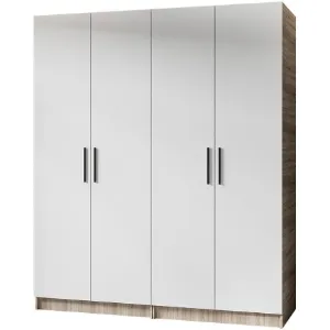 Obrazek Szafa X2 Gold 2d Dąb Sonoma/Biały