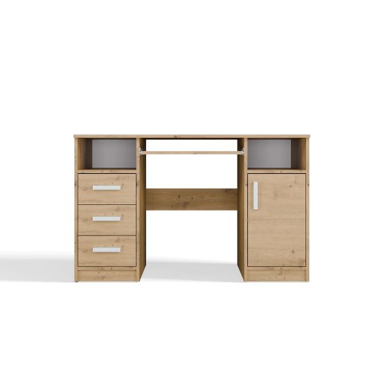 Obrazek Biurko Gamma 120 cm dąb artisan