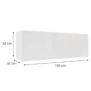 Obrazek Szafka wisząca Izumi-32-WH biały mat/połysk