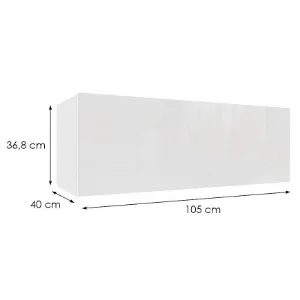 Obrazek Szafka wisząca Izumi-42-WH biały mat/połysk