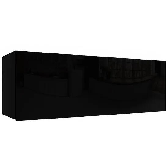 Obrazek Szafka wisząca Izumi-32-BL czarny mat/połysk