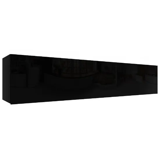 Obrazek Szafka wisząca Izumi-34-BL czarny mat/ połysk