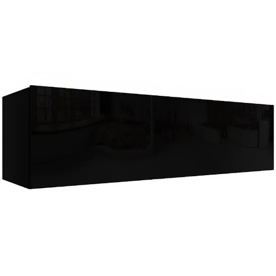 Obrazek Szafka wisząca Izumi-43-BL czarny mat/połysk