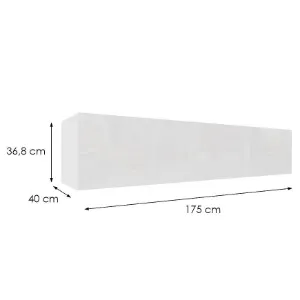 Obrazek Szafka wisząca Izumi-44-WH biały mat/ połysk