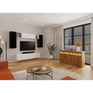 Obrazek Szafka wisząca Izumi-44-WH biały mat/ połysk