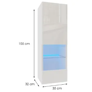 Obrazek Szafka wisząca Izumi 2 WH biały mat/połysk