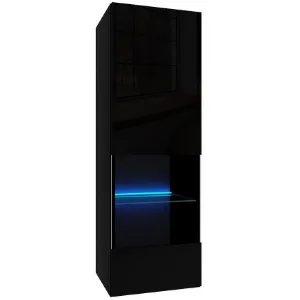 Obrazek Szafka wisząca Izumi 2 BL czarny mat/połysk