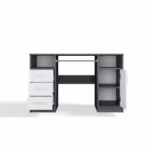 Obrazek Biurko Gamma 120 cm antracyt/biały