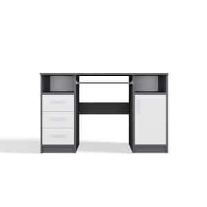 Obrazek Biurko Gamma 120 cm antracyt/biały