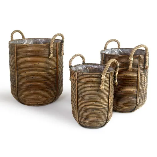 Obrazek Doniczka Kika S Ratan 40x30