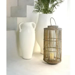 Obrazek Lampion KOKO Ratan brązowy duży