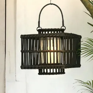 Obrazek Lampion KOKO Square brązowy