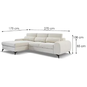 Obrazek Narożnik Milan L Lewostronny Sereno 681