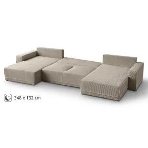 Obrazek Narożnik z funkcją spania Primo U Poso 02 uniwersalny