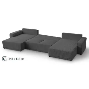 Obrazek Narożnik z funkcją spania Primo U Poso 34 uniwersalny