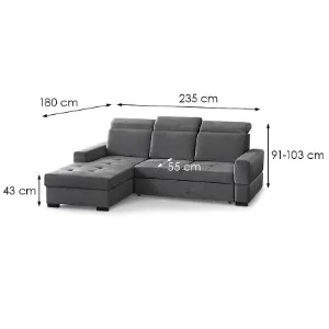 Obrazek Narożnik Axel Mini Lewostronny Voss 15