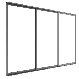 Obrazek Drzwi przesuwne S8 Luxe 2.7x2.18 antracyt