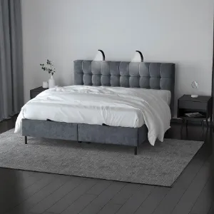 Obrazek Łóżko Muna z topperem 140x200 Aston 17