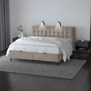 Obrazek Łóżko Muna z topperem 140x200 Aston 02