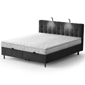 Obrazek Łóżko Muna z topperem 140x200 Aston 18