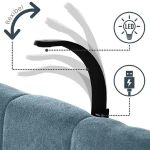 Obrazek Łóżko Muna z topperem 140x200 Aston 12