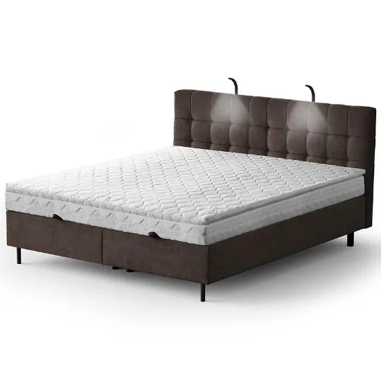 Obrazek Łóżko Muna z topperem 140x200 Aston 04