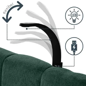 Obrazek Łóżko Muna z topperem 140x200 Aston 27