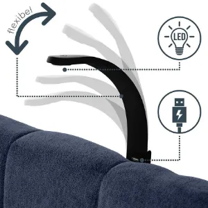 Obrazek Łóżko Muna z topperem 140x200 Aston 26