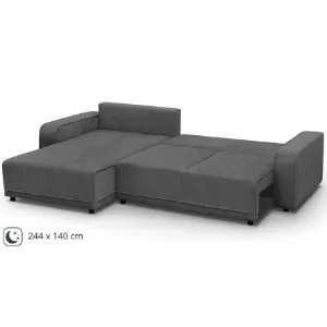 Obrazek Narożnik z funkcją spania Primo L Poso 60 lewostronny