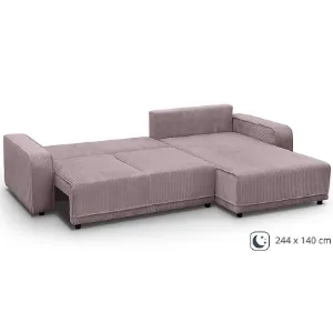 Obrazek Narożnik z funkcją spania Primo L Poso 27 prawostronny