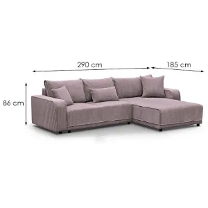 Obrazek Narożnik z funkcją spania Primo L Poso 27 prawostronny