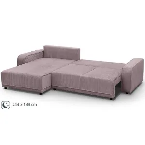 Obrazek Narożnik z funkcją spania Primo L Poso 27 lewostronny