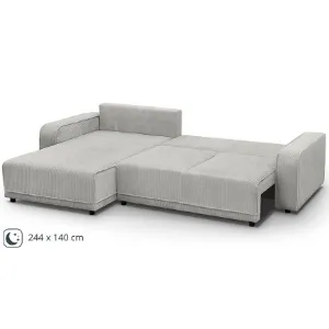 Obrazek Narożnik z funkcją spania Primo L Poso 100 lewostronny